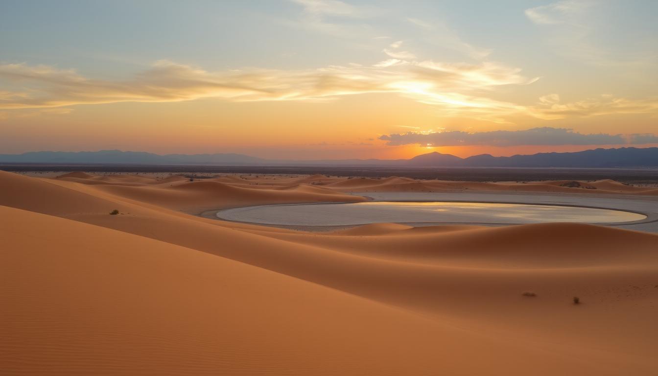 desert landscapes, sahara yoga