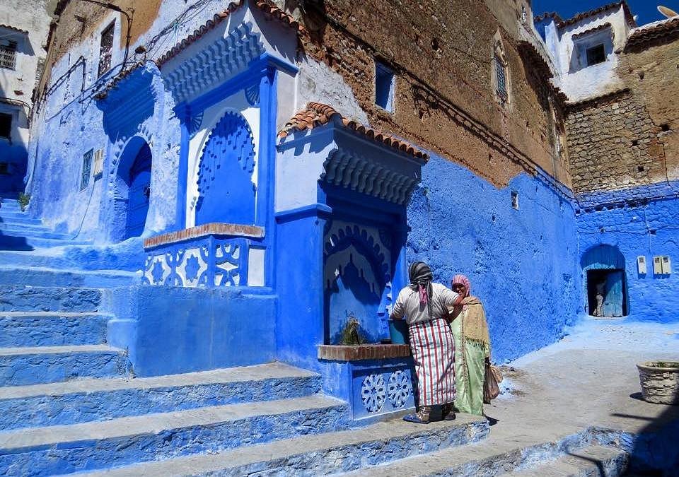 Calles azules de Chefchaouen