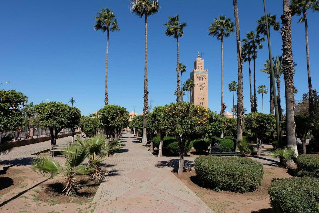 Mezquita Koutoubia en Marrakech