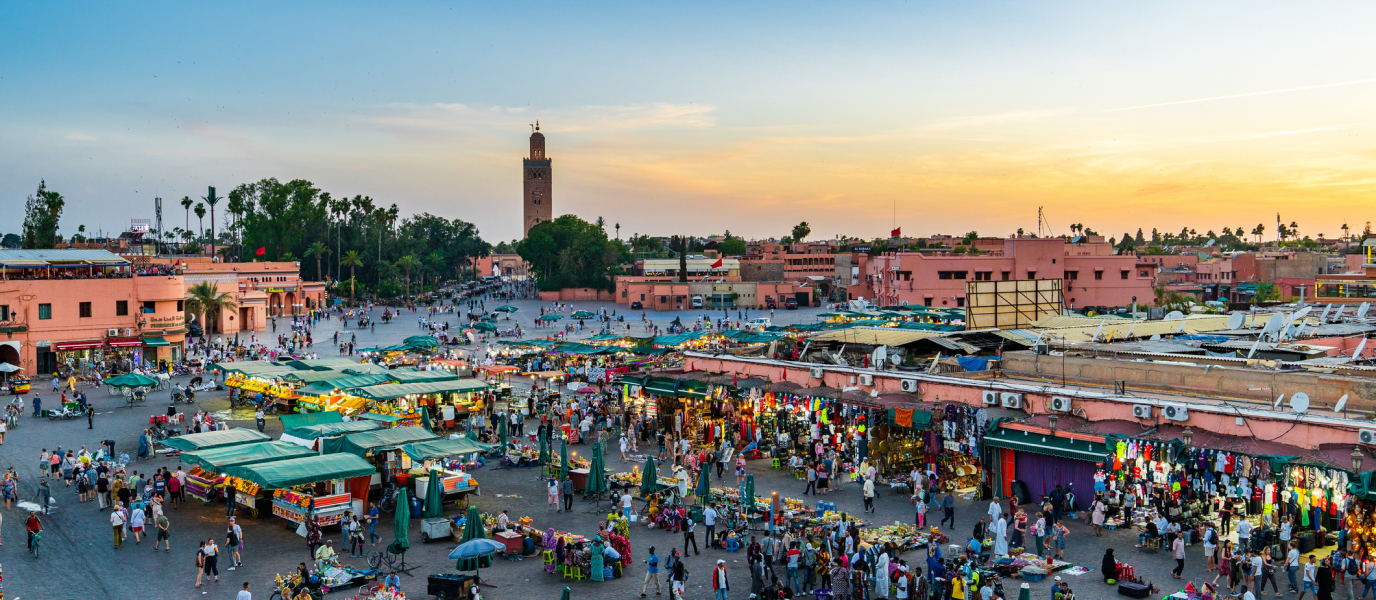 Plaza Jemaa el-Fna en Marrakech