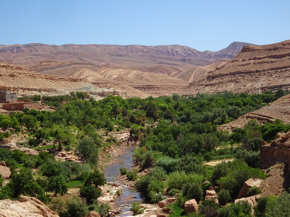 Paisaje del valle de Ounila