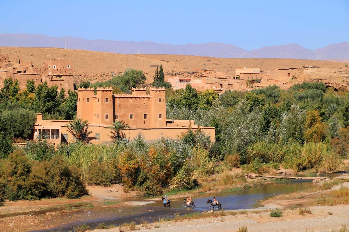 Paisaje del valle del Dades